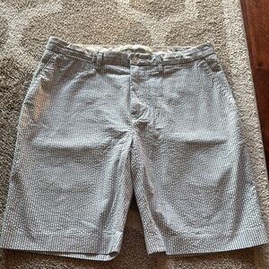 Ralph Lauren Gray Flat Front Shorts 33